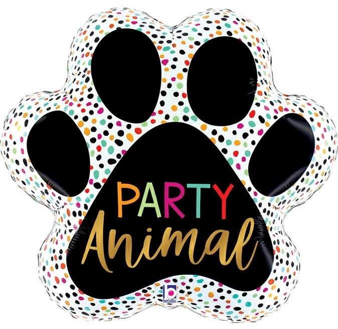 Party Animal - Paw Print - GR31inch