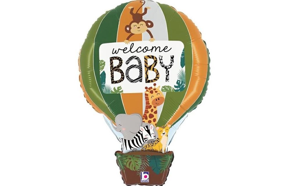 Welcome Baby - Jungle Animals - 30 inch - Grabo
