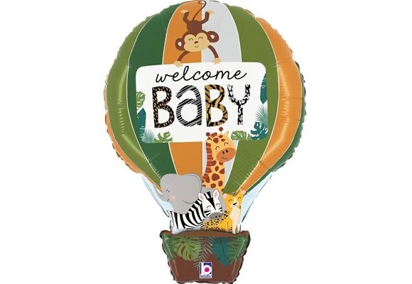 Welcome Baby - Jungle Animals - 30 inch - Grabo