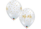 Q.11 Mr.&Mrs. Gold Dots - Diamond Clear