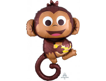 Monkey Happy - A63cm x 91cm