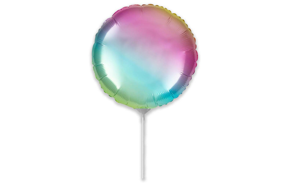 Round - Ombre Pastel - 9 inch - 5 stuks - Flex