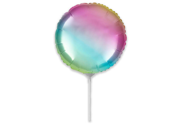 Round - Ombre Pastel - FX9"/22cm - 5 stuks