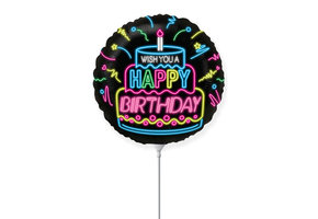 MICRO - Birthday - Neon - 14 inch - Flex Metal