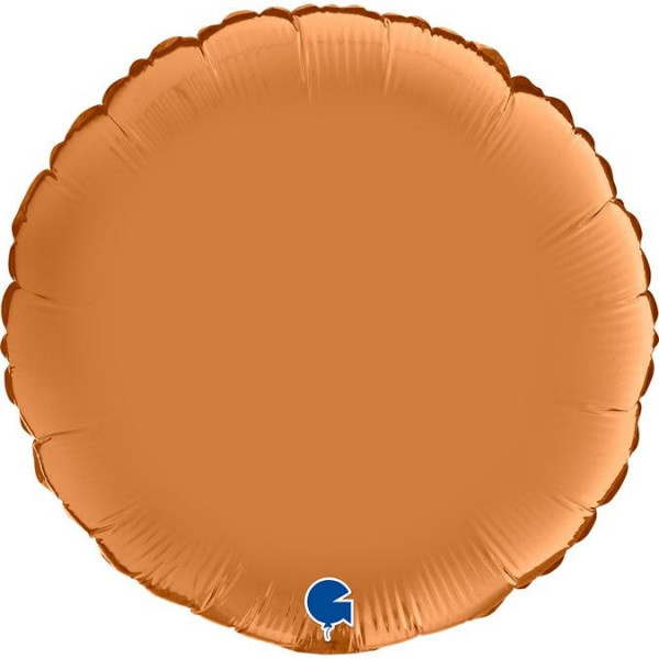 Round - Satin Caramel - 18" - Grabo