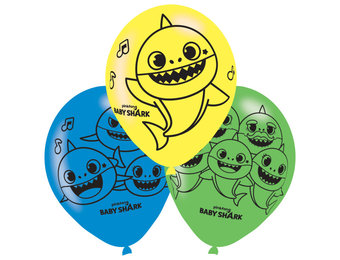 SALE > Latex - Baby Shark - 27.5cm - 6 stuks