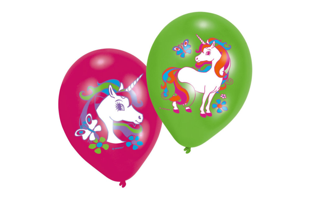 SALE > Latex - Unicorn - A9"/22.8cm - 6 stuks