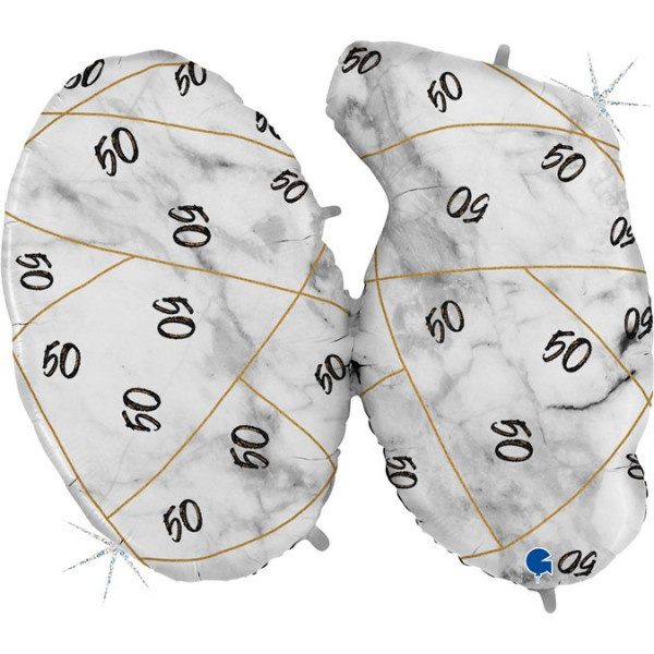 Marble Black - Number 50 - 36 inch - Grabo