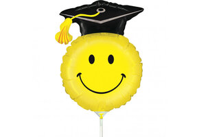 MICRO - Smile Face Graduate - 14 inch - Betallic