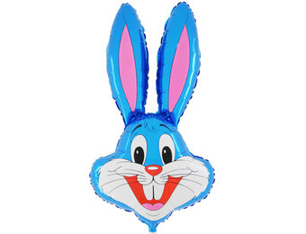 Konijn Hoofd Blue - GR36inch/91cm