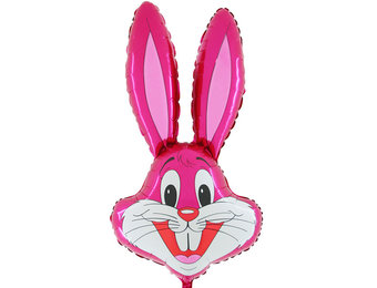 Konijn Hoofd Fuchsia - GR36inch/91cm