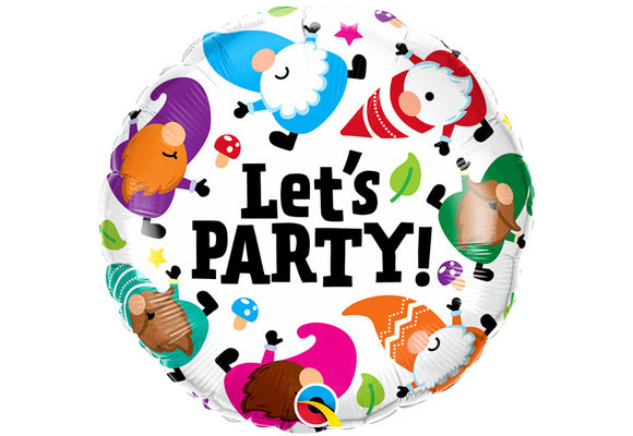 Gnomes Let's Party - Q18"/45cm