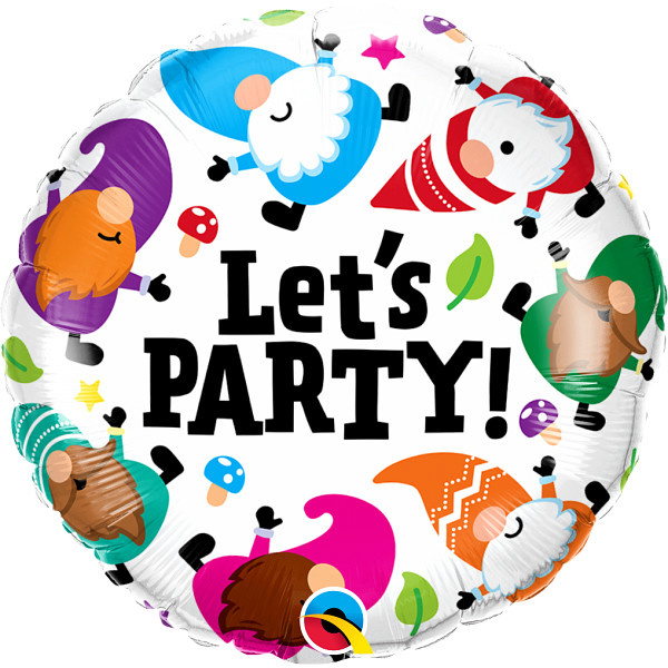 Gnomes Let's Party - Q18"/45cm