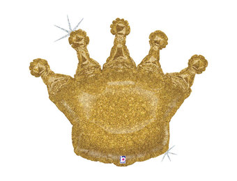 Crown - Glittering Gold - 30 inch - Betallic