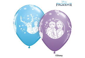 Qualatex 11 inch - Frozen - Pale Blue & Lilac - 25 pcs