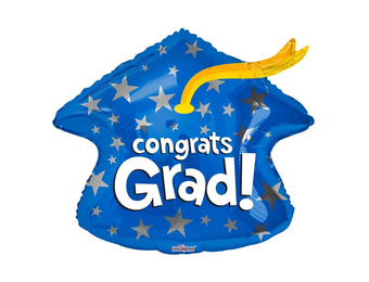 SALE > Congratulations Grad - Blue Cap - K18"