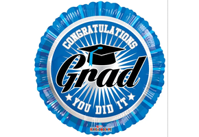 SALE > Congratulations Grad - Blue - K18"