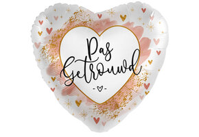 Pas Getrouwd - 18"/45cm - 2 stuks ***