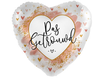 Pas Getrouwd - 18"/45cm - 2 stuks ***