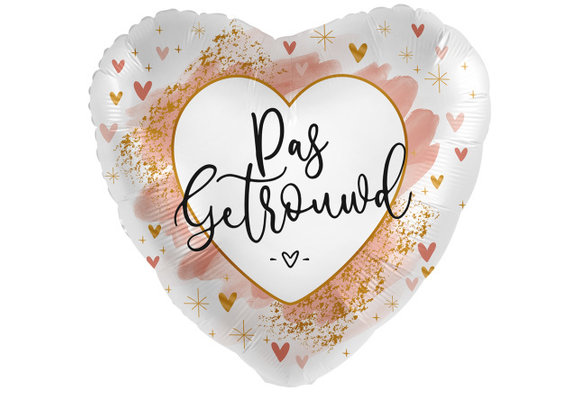 Pas Getrouwd - 18"/45cm - 2 stuks ***