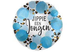 Jippie een Jongen - Jungle Blue - 18"/45cm - 2 stuks ***