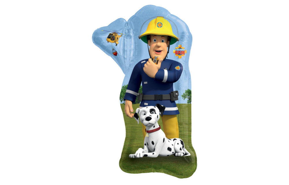 Fireman Sam  & Dog - 55cm x 83cm - Anagram