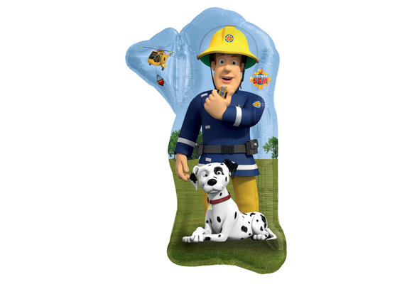Fireman Sam  & Dog - 55cm x 83cm - Anagram
