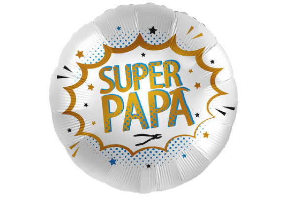 Super Papa - Gold Burst - 18"/45cm - 2 stuks ***