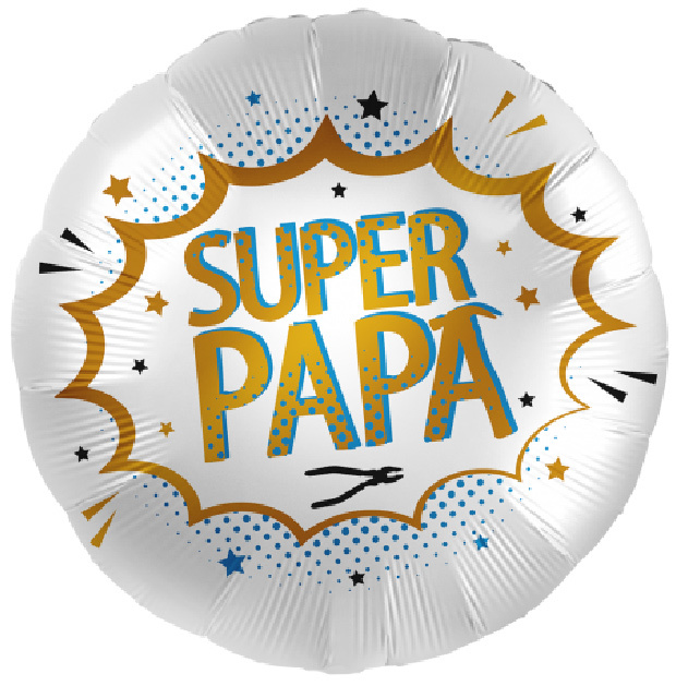 Super Papa - Gold Burst - 18"/45cm - 2 stuks ***