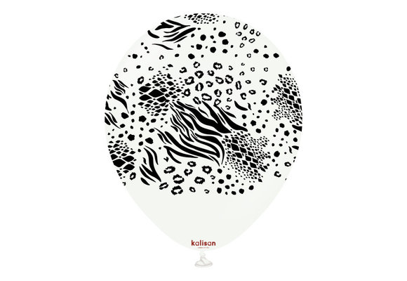 KALISAN.12" - Mutant Safari Print - White