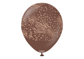 KALISAN.12" - Mutant Safari Print - Chocolate Brown