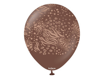 KALISAN.12" - Mutant Safari Print - Chocolate Brown
