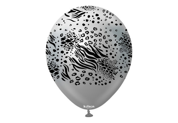 KALISAN.12" - Mutant Safari Print - Silver Mirror