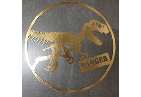 LS - SIGN - Goud Karton - +/-40 x 40cm