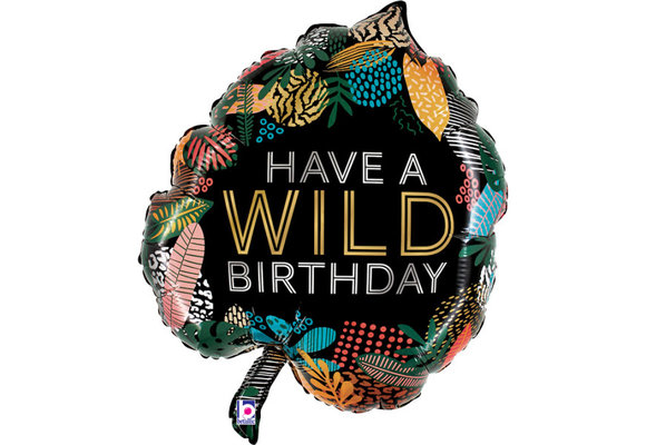 Wild Tropical Leave Birthday - GR30inch
