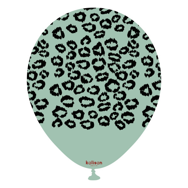 KALISAN.12" - Leopard Safari Print - Wintergreen