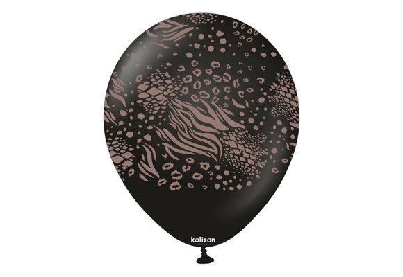 KALISAN.12" - Mutant Safari Print - Black/Brown Ink