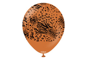 KALISAN.12" - Mutant Safari Print - Caramel Brown