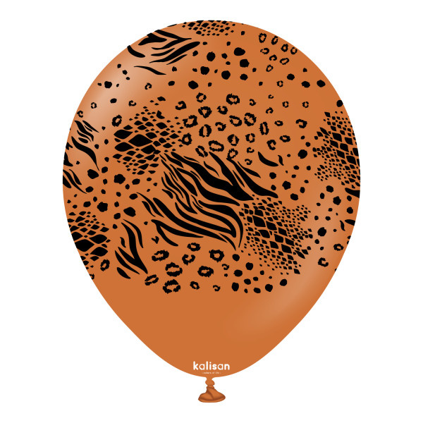 KALISAN.12" - Mutant Safari Print - Caramel Brown