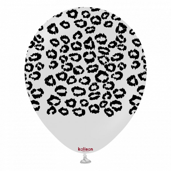 SALE > KALISAN.12" - Leopard Print - Smoke - 25 count