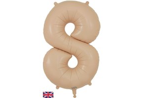 Cijfer Matte Nude - 8 - O34