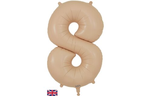 Cijfer Matte Nude - 8 - O34