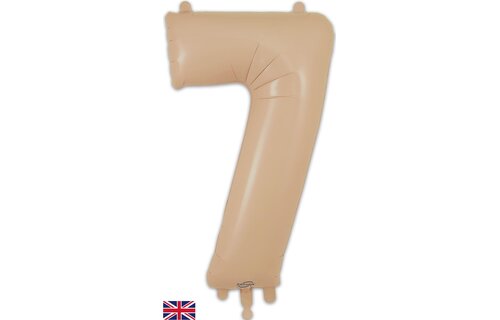 Cijfer Matte Nude - 7 - O34