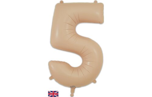 Cijfer Matte Nude - 5 - O34