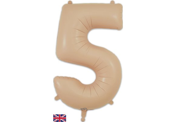 Cijfer Matte Nude - 5 - O34