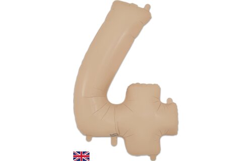 Cijfer Matte Nude - 4 - O34