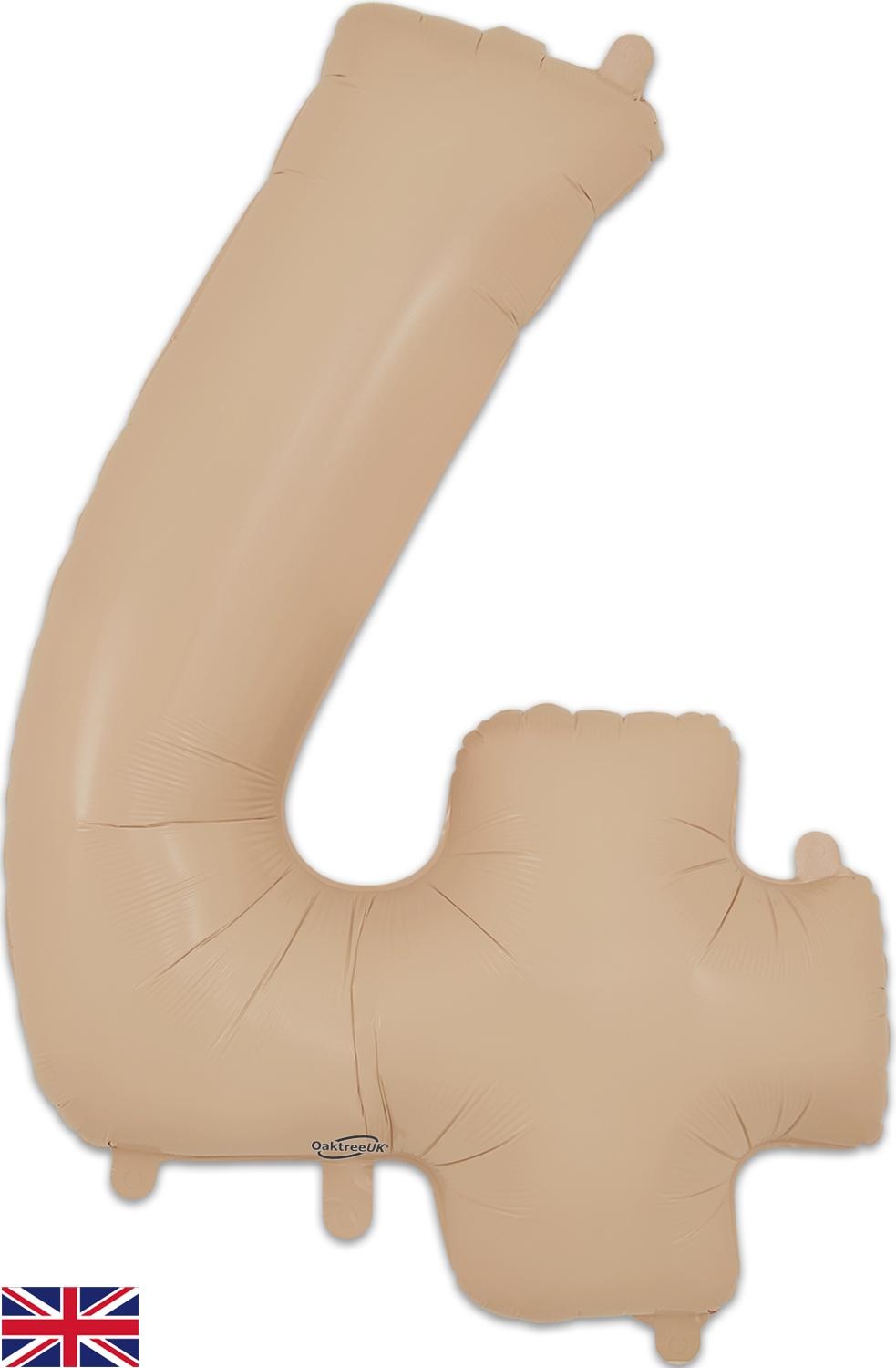 Cijfer Matte Nude - 4 - O34