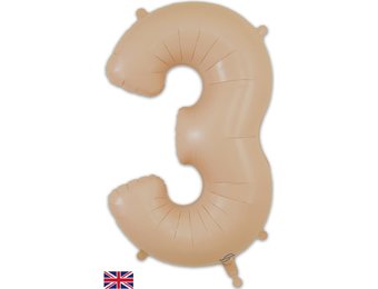 Cijfer Matte Nude - 3 - O34