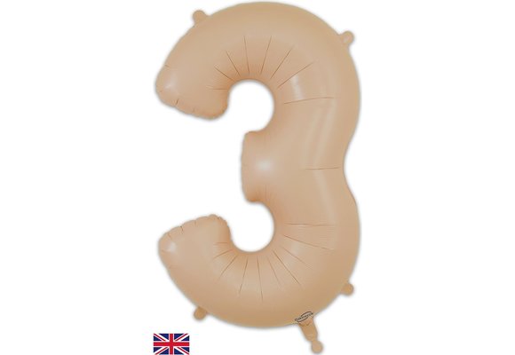 Cijfer Matte Nude - 3 - Oaktree 34 inch