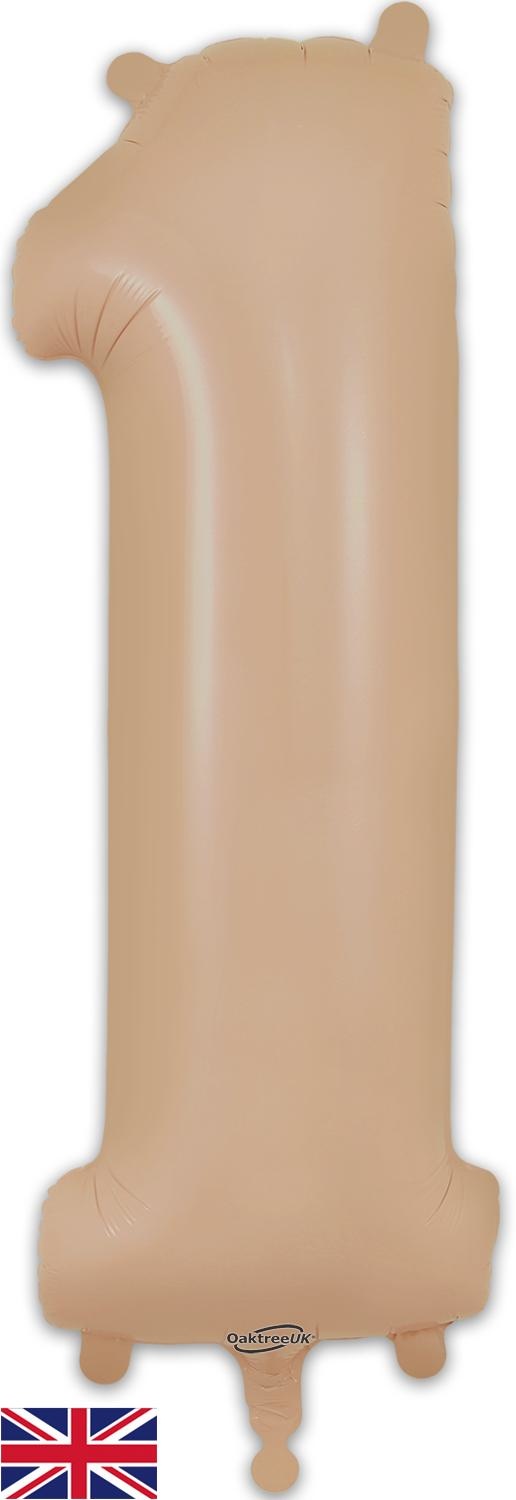 Cijfer Matte Nude - 1 - O34